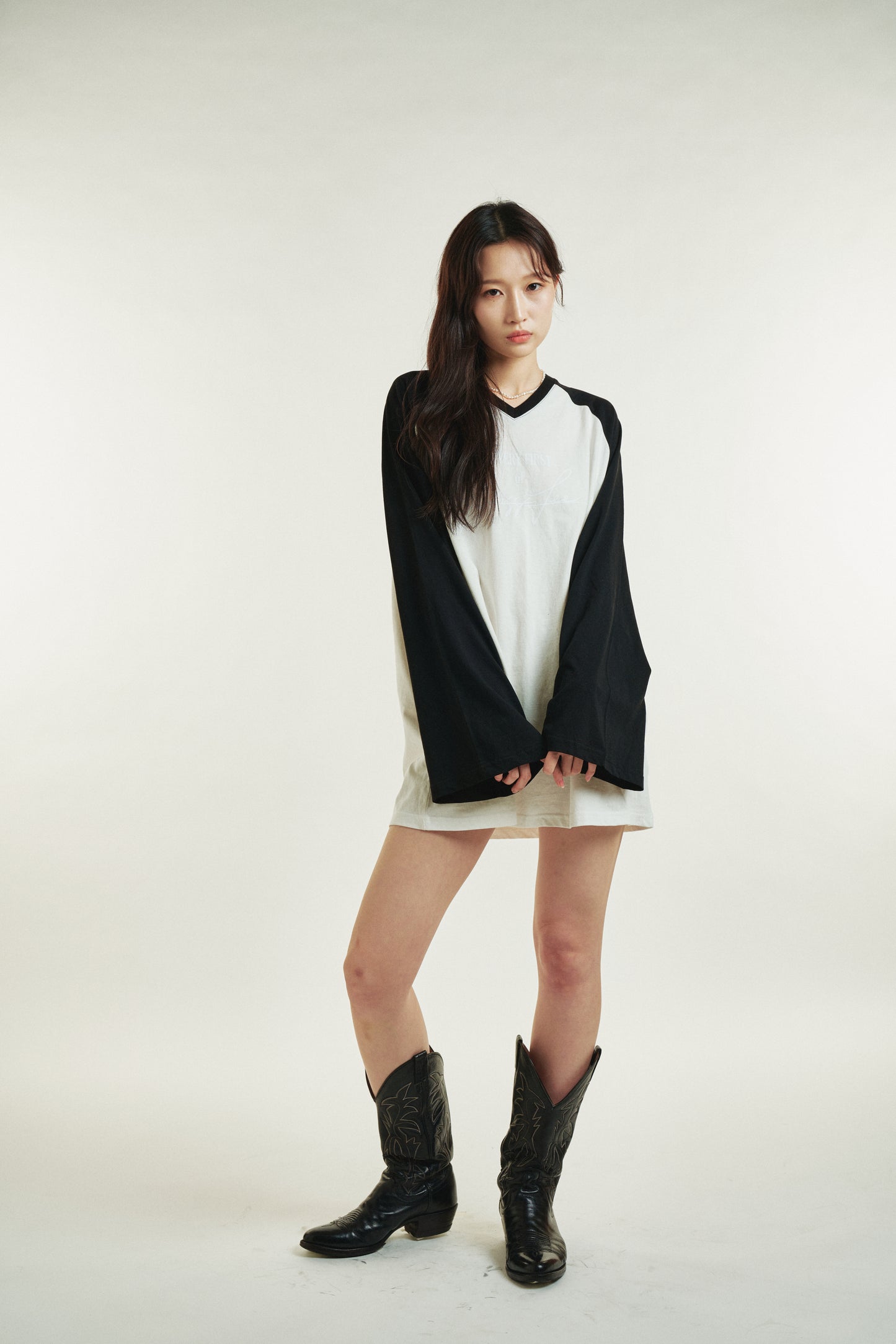 Kimono Long Sleeve Raglan Shirts (Unisex)